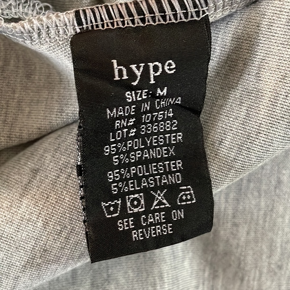 Hype, tshirt dresses (2), light and‎ dark gray sold as one listing - Picture 5 of 6
